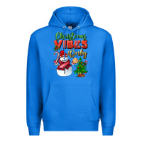 True Royal christmas vibes only Premium Hoodie - BundleAndBundleShop