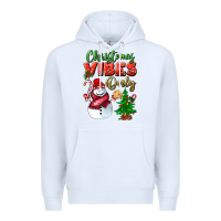 White christmas vibes only Premium Hoodie - BundleAndBundleShop