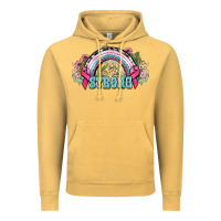 Vintage Mustard Strong Cancer rainbow Cancer Awareness Vintage Hoodie - HowdyJamesFarm