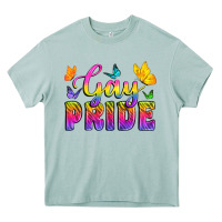 Arona Gay Pride With Butterfly Heavy Core Tee - BundleAndBundleShop