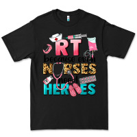 Black rt because nurses need heroes Premium Tee - LillyAllenDesigns
