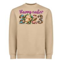 Mushroom Happy Easter 2023 Heavyweight Sweatshirt - BundleAndBundleShop