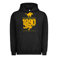 Pigment Black steel ball run 1890 Urban Hoodie - lanVoArt