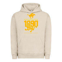 Pigment French Oak steel ball run 1890 Urban Hoodie - lanVoArt