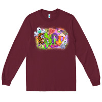 Burgundy endo crew Long Sleeve Tee - CowGirlArtShop