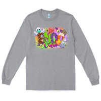 Heather Grey endo crew Long Sleeve Tee - CowGirlArtShop