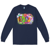 Navy endo crew Long Sleeve Tee - CowGirlArtShop