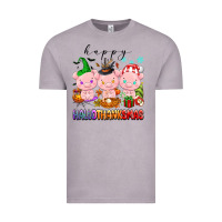 Vintage Zinc happy hallothanksmas pigs Vintage Tee - texasbilliewilder