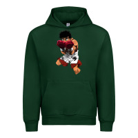 Forest Green ippo makunouchi Urban Hoodie - lanVoArt