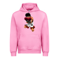 Fuchsia Pink ippo makunouchi Urban Hoodie - lanVoArt
