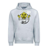 Heather Grey parappa Urban Hoodie - lanVoArt