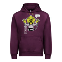 Mauve Wine parappa Urban Hoodie - lanVoArt