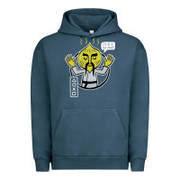 Pigment Midnight Navy parappa Urban Hoodie - lanVoArt