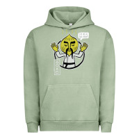 Pigment Oil Green parappa Urban Hoodie - lanVoArt