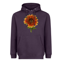 Plum The  Sunflower Heavyweight Hoodie - LillyAllenDesigns