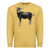 Antique Gold Alpine Goat Premium Sweatshirt - LillyAllenDesigns
