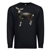Black Alpine Goat Premium Sweatshirt - LillyAllenDesigns