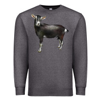 Charcoal Heather Alpine Goat Premium Sweatshirt - LillyAllenDesigns