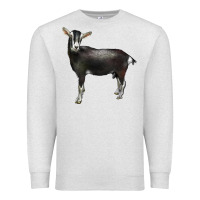 Oatmeal Heather Alpine Goat Premium Sweatshirt - LillyAllenDesigns