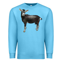 Ocean Blue Alpine Goat Premium Sweatshirt - LillyAllenDesigns
