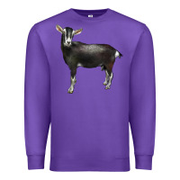 Purple Alpine Goat Premium Sweatshirt - LillyAllenDesigns