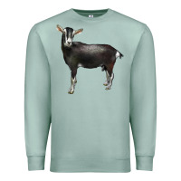 Seafoam Alpine Goat Premium Sweatshirt - LillyAllenDesigns