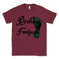 Burgundy Climate Change Reduce Your Carbon Footprint Gift Classic Tee - Bettercallsaul