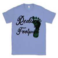 Colony Blue Climate Change Reduce Your Carbon Footprint Gift Classic Tee - Bettercallsaul