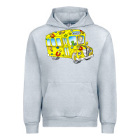 Heather Grey the magic school bus Urban Hoodie - lanVoArt