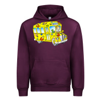 Mauve Wine the magic school bus Urban Hoodie - lanVoArt
