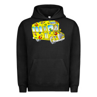 Pigment Black the magic school bus Urban Hoodie - lanVoArt