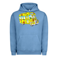Pigment Pebble Blue the magic school bus Urban Hoodie - lanVoArt