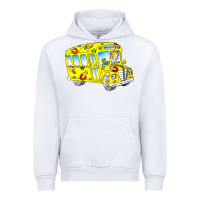 White the magic school bus Urban Hoodie - lanVoArt