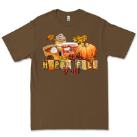 Cacao happy fall y'all Premium Tee - LillyAllenDesigns