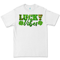White lucky vibes Premium Tee - RanaPortraitStore