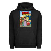 Pigment Black drawn together Urban Hoodie - lanVoArt