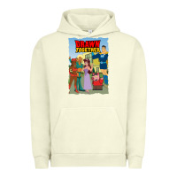 Pigment Pistachio drawn together Urban Hoodie - lanVoArt