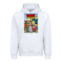 White drawn together Urban Hoodie - lanVoArt