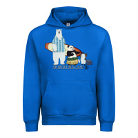 Cobalt shirokuma cafe Urban Hoodie - lanVoArt