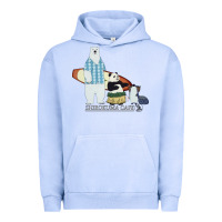 Pigment Grape Ice shirokuma cafe Urban Hoodie - lanVoArt