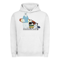 Pigment Lunar Rock shirokuma cafe Urban Hoodie - lanVoArt