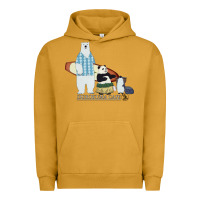 Pigment Peanut Butter shirokuma cafe Urban Hoodie - lanVoArt
