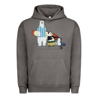 Pigment Tornado shirokuma cafe Urban Hoodie - lanVoArt