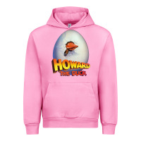 Fuchsia Pink howard the duck Urban Hoodie - lanVoArt