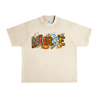 Sandshell Fall Nurse Urban Heavy Tee - NancyCooperArtShop