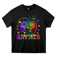 Black Western Gaymer Heavy Core Tee - BundleAndBundleShop