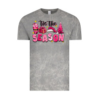 Cloud Rock Pink 'tis the season Christmas Vintage Tee - texasbilliewilder
