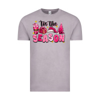 Vintage Zinc Pink 'tis the season Christmas Vintage Tee - texasbilliewilder