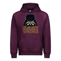 Mauve Wine dart vader Urban Hoodie - lanVoArt