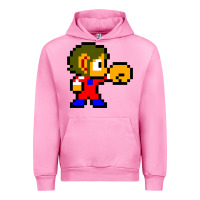 Fuchsia Pink alex kidd 1 Urban Hoodie - lanVoArt